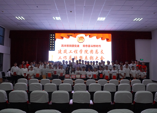 建筑工程学院团总支召开2019-2020学年度年工作总结表彰大会(图9)