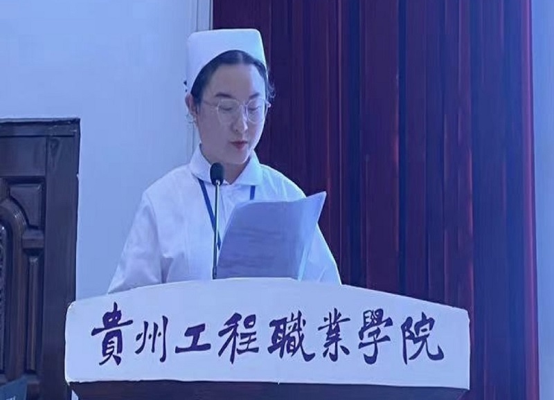 厉兵秣马亮技能&nbsp;全力以赴逐梦想 ——贵州工程职业学院成功举办第五届护理技能大赛(图7)