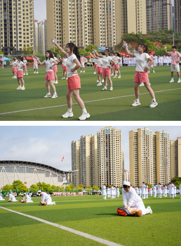 燃！爆！了！第十届田径运动会开幕式现场直击(图15)